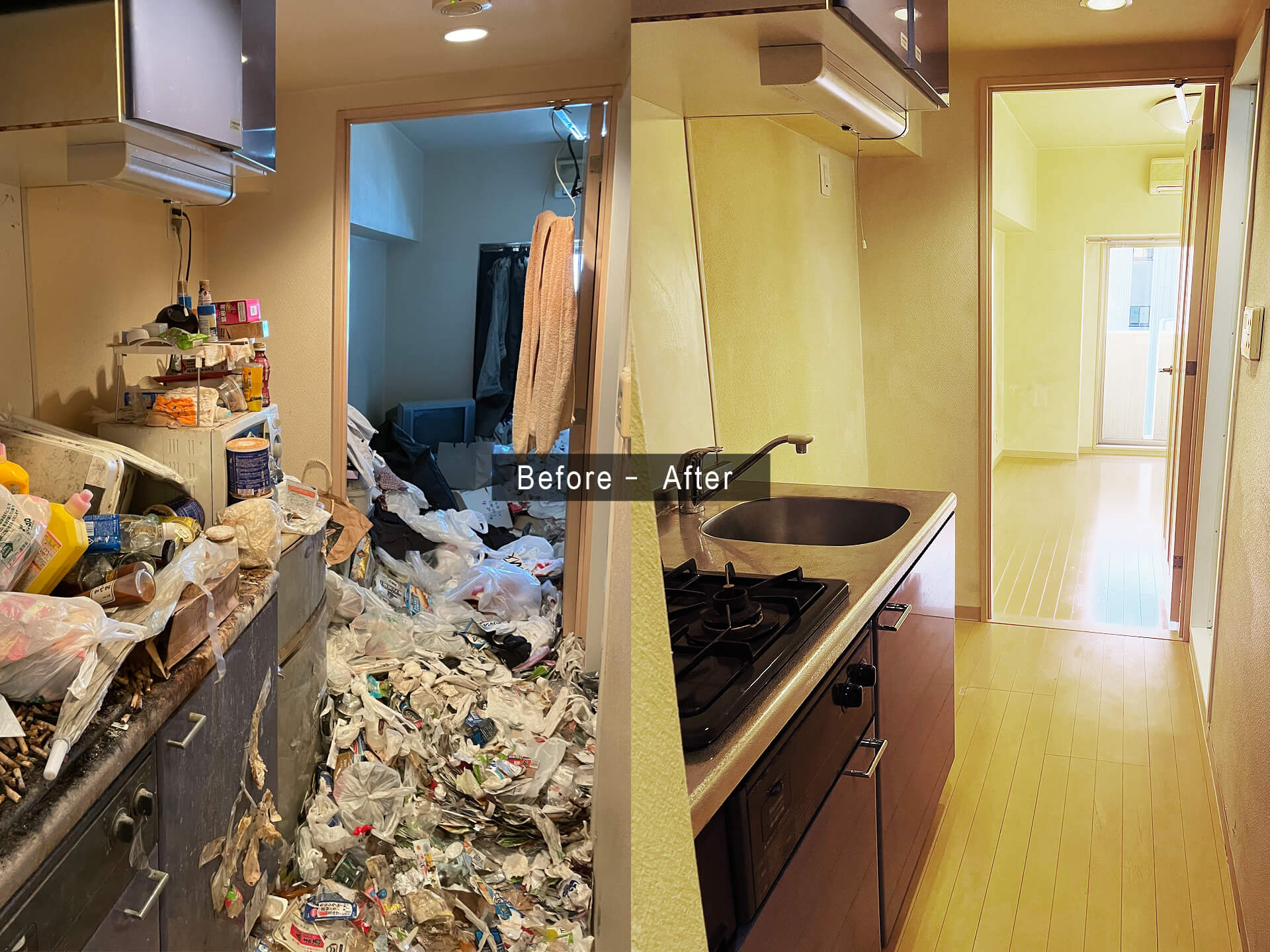 うつ病患者の部屋片付け