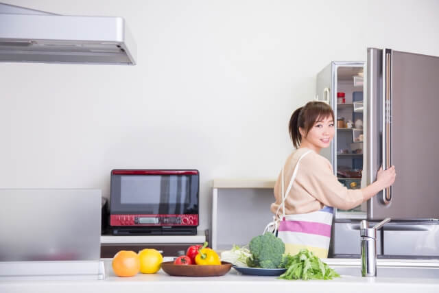 冷蔵庫　吊り上げ